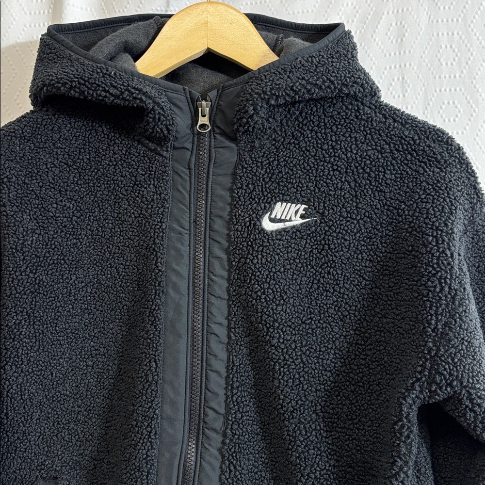 Nike Club Fleece big kids full zip winterized coat - Picture 3 of 7
